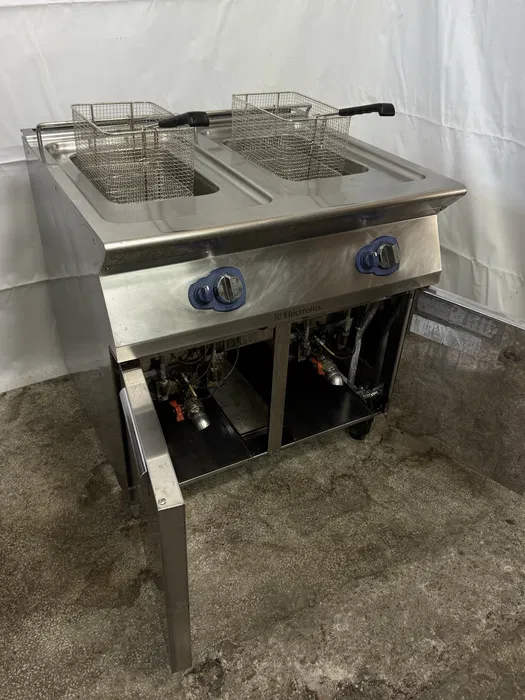 Професионален Газов Фритюрник Electrolux 700XP 2 x 15л 28kW