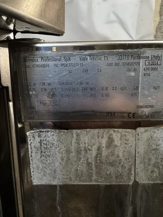 Професионален Газов Фритюрник Electrolux 700XP 2 x 15л 28kW